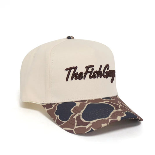 Fish Guy Brown Camo Hat