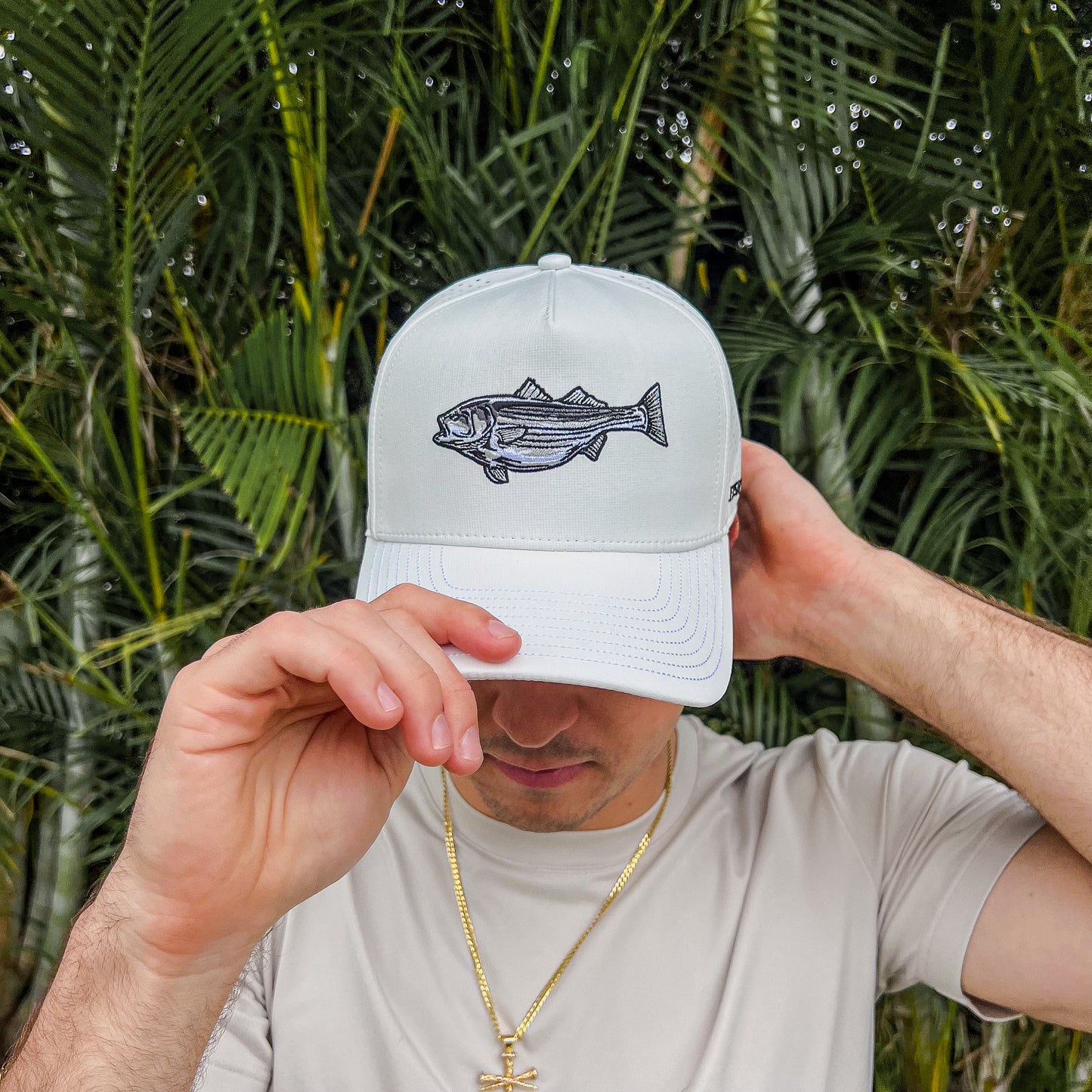 Striped Bass Guy Hat