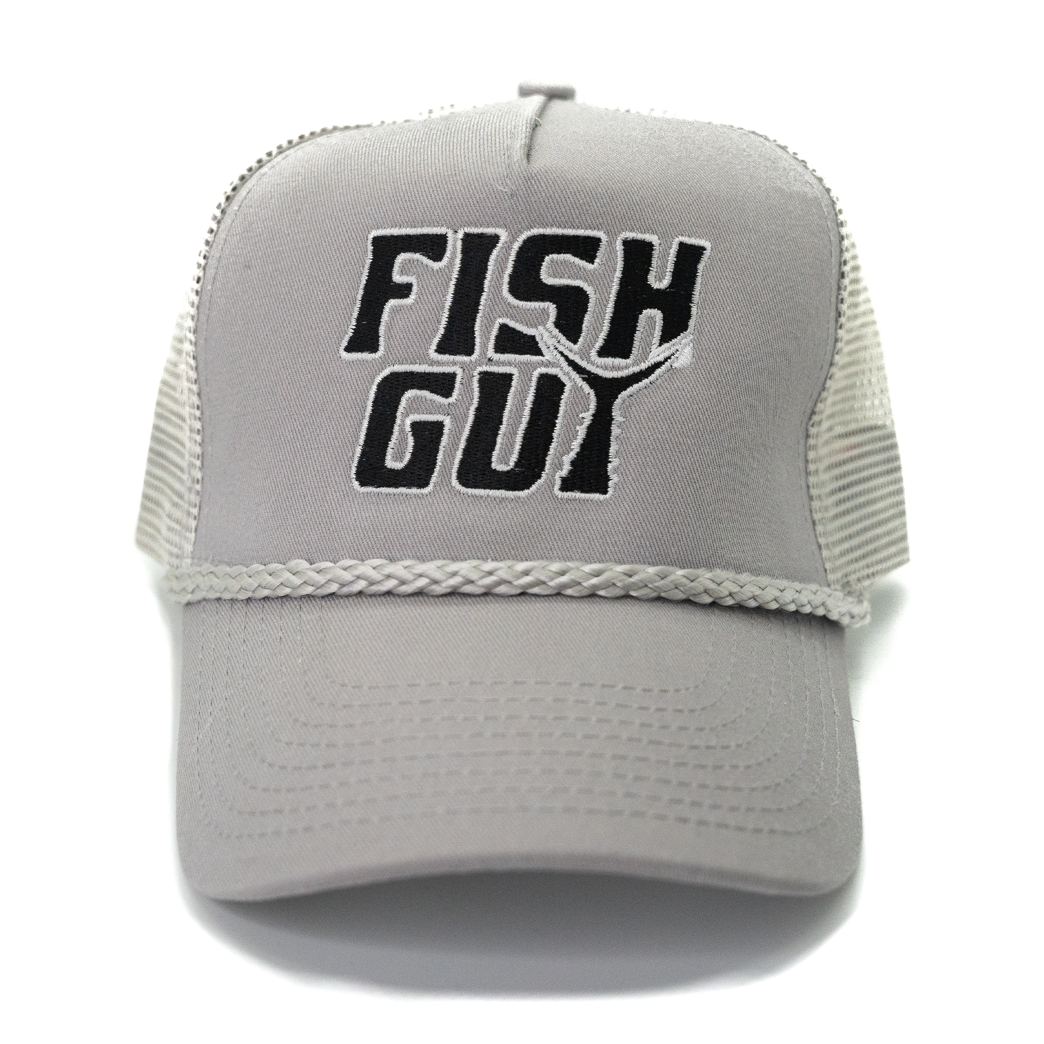 Fish Guy Gray Trucker Hat – The Fish Guy Shop