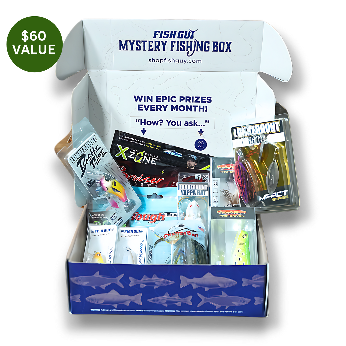 NEW tackle monthly + FREE Rod! - Mystery Tackle Box