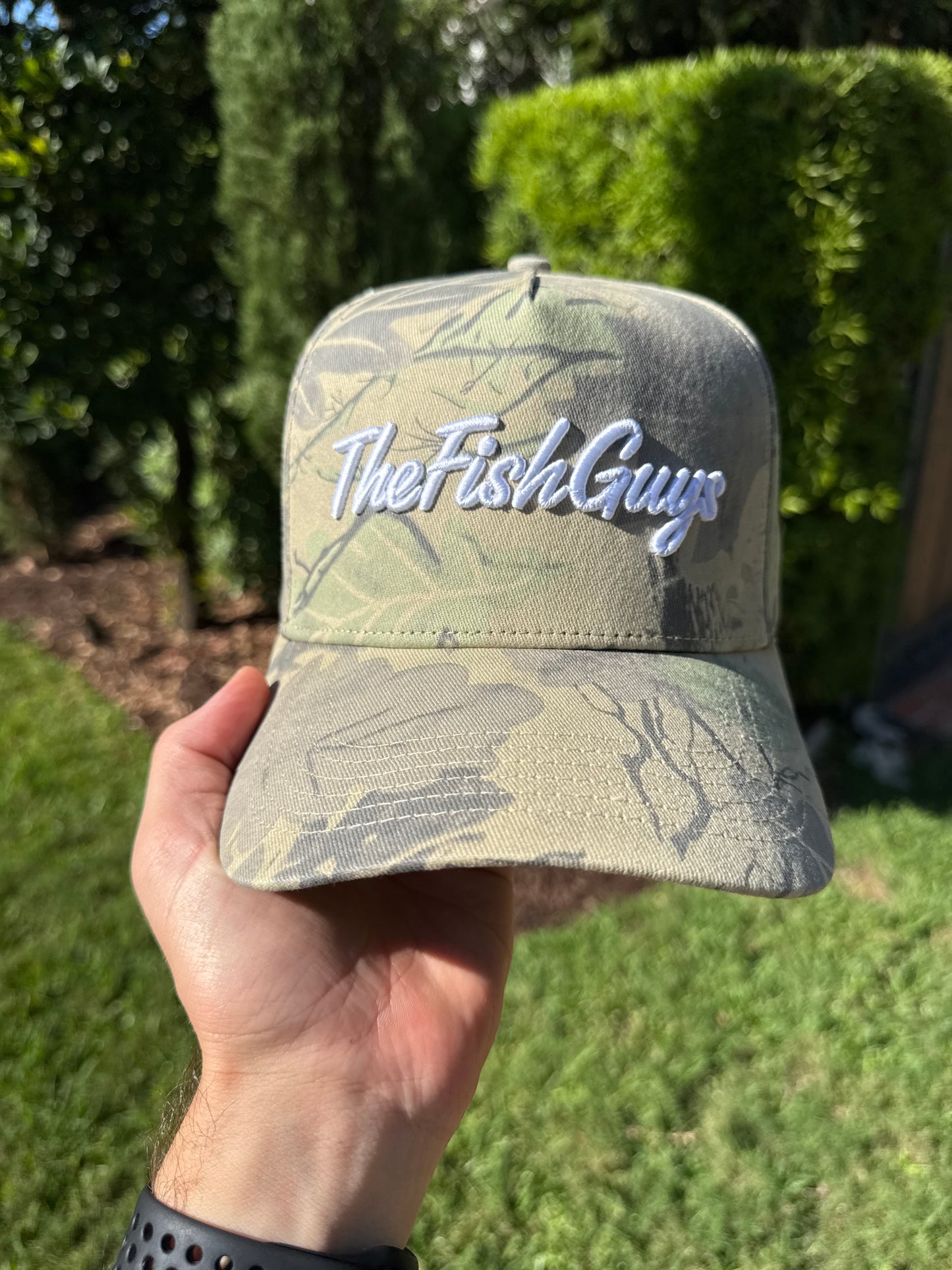 Camo Fish Guy Hat - SIGNED!